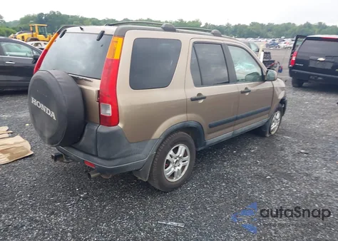 2003 Honda Cr-V Ex из США, поврежденный, VIN SHSRD788X3U114360